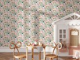 Sweet Berries Floral Wallpaper